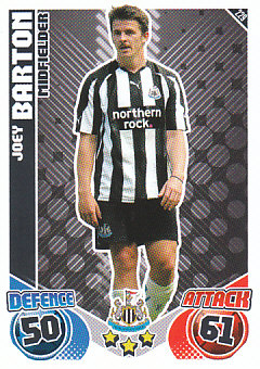 Joey Barton Newcastle United 2010/11 Topps Match Attax #229